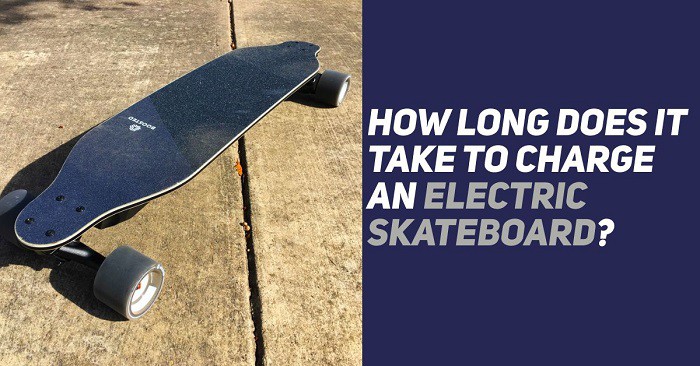 How long should I charge my electric skateboard?